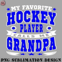hockey png calls me grandpa funny grandchildren hockey lover typography
