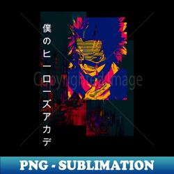 My Hero Otaku Manga Anime Style - Unique Sublimation PNG Download - Fashionable and Fearless