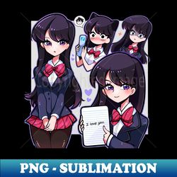 komi cant communicate all komi fanart - sublimation-ready png file - instantly transform your sublimation projects