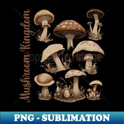 Mushroom Kingdom - PNG Sublimation Digital Download - Enhance Your Apparel with Stunning Detail