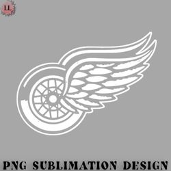 Hockey PNG Detroid red wings eagle