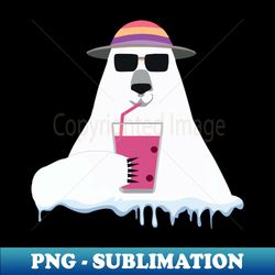 meting polar bear - png sublimation digital download - perfect for sublimation mastery