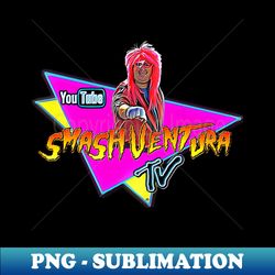 Smash Ventura TV Logo - Premium PNG Sublimation File - Create with Confidence
