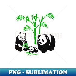 Panda bear family - Professional Sublimation Digital Download - Perfect for Sublimation Art
