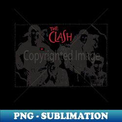 The Clash - Digital Sublimation Download File - Transform Your Sublimation Creations