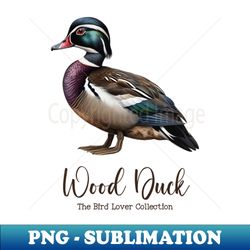 Wood Duck - The Bird Lover Collection - Artistic Sublimation Digital File - Unlock Vibrant Sublimation Designs