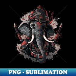 samurai elephant - Unique Sublimation PNG Download - Instantly Transform Your Sublimation Projects