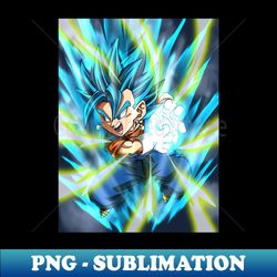 Super Blue Legend Gladiator - Premium PNG Sublimation File - Revolutionize Your Designs