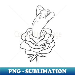 Man Flowering - Modern Sublimation PNG File - Fashionable and Fearless