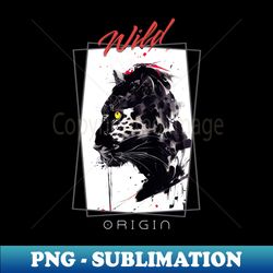 leopard panther wild nature free spirit art brush painting - creative sublimation png download - defying the norms