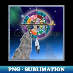 Wolf Gemstones - Exclusive PNG Sublimation Download - Stunning Sublimation Graphics