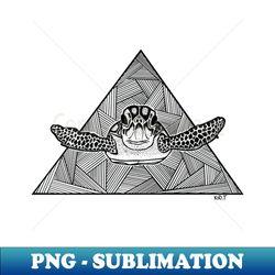 Geometric Turtle - Exclusive PNG Sublimation Download - Bold & Eye-catching