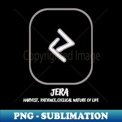 The Nordic rune Jera - Signature Sublimation PNG File - Boost Your Success with this Inspirational PNG Download