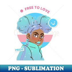 Free to Love - PNG Transparent Sublimation Design - Boost Your Success with this Inspirational PNG Download
