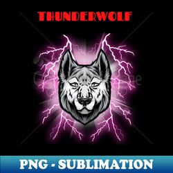 Thunderwolf - Artistic Sublimation Digital File - Spice Up Your Sublimation Projects