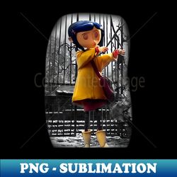 Coraline Halloween - Artistic Sublimation Digital File - Fashionable and Fearless