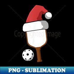 Pickle Ball Santa Paddleball Player Christmas Pickleball - Exclusive Sublimation Digital File - Unleash Your Inner Rebellion