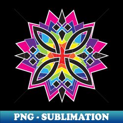 Stars Multicolor Design - Modern Sublimation PNG File - Fashionable and Fearless