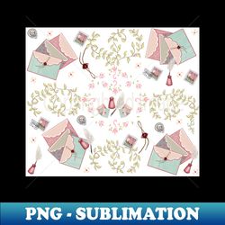 Sentimental Letters - Aesthetic Sublimation Digital File - Perfect for Personalization