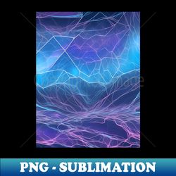 colorful neon lightning illustration - Premium Sublimation Digital Download - Perfect for Sublimation Art
