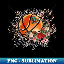 aesthetic pattern memphis basketball gifts vintage styles - artistic sublimation digital file - perfect for sublimation mastery