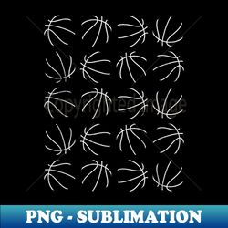 Basketball Balls - Vintage Sublimation PNG Download - Defying the Norms