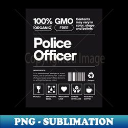 POlice Officer design - Premium Sublimation Digital Download - Unleash Your Inner Rebellion