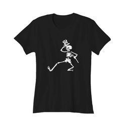 Grateful Dead Head Fan Dancing Skeleton Shakedown Street Halloween Women&8217s T-Shirt