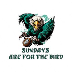 Sundays Are For The Bird Eagles SVG