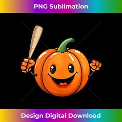 pumpkin as baseball player design thanksgiving baseball tank top - minimalist sublimation digital file - ideal for imaginative endeavors
