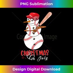 christmas in july for baseball fan snowman, snowman baseball - eco-friendly sublimation png download - rapidly innovate your artistic vision