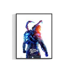 Blue Beetle 2023 New Movie Poster Cinema Print