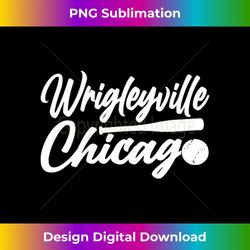 wrigleyville chicago baseball american tank top - sublimation-optimized png file - ideal for imaginative endeavors