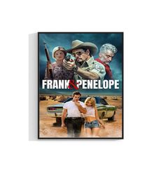 Frank and Penelope Movie Poster 2022 Art Print