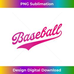 baseball tank top - sleek sublimation png download - infuse everyday with a celebratory spirit