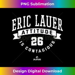 Eric Lauer Attitude Is Contagious Milwaukee MLBPA Tank Top - Sophisticated PNG Sublimation File - Spark Your Artistic Genius