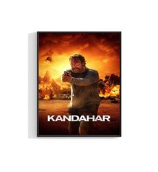 Kandahar 2023 New Movie Poster Cinema Print Film
