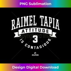 Raimel Tapia Attitude Is Contagious Milwaukee MLBPA Tank Top - Eco-Friendly Sublimation PNG Download - Elevate Your Style with Intricate Details