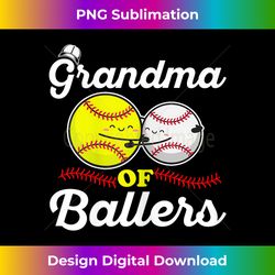 Ballers Family Quote for your Baseball Softball Grandma - Bohemian Sublimation Digital Download - Craft with Boldness and Assurance