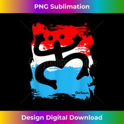Puerto Rico Coqui Taino Flag Colors Boricua - Futuristic PNG Sublimation File - Crafted for Sublimation Excellence