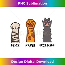 Rock Paper Scissors Hand Game Funny Cat Paws for Kids women Long Sleeve - Timeless PNG Sublimation Download - Spark Your Artistic Genius
