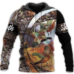 Pheasant Hunting Camouflage 3D All Over Print | For Men &amp Women | Adult | Ho1469