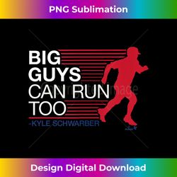 kyle schwarber - big guys can run too - philly baseball tank top - vibrant sublimation digital download - challenge creative boundaries