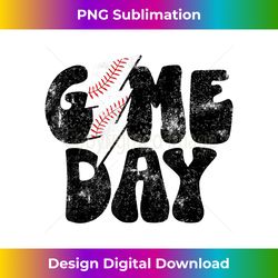 Game Day Baseball Lightning Bolt Sports Fan Baseball Lover - Edgy Sublimation Digital File - Enhance Your Art with a Dash of Spice