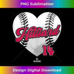 Baseball Heart Sam Hilliard Atlanta MLBPA Tank Top - Crafted Sublimation Digital Download - Pioneer New Aesthetic Frontiers