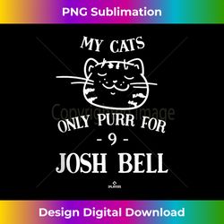 Cat Lovers for Josh Bell Miami MLBPA Tank Top - Sublimation-Optimized PNG File - Rapidly Innovate Your Artistic Vision