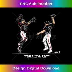 Jonah Heim & Josh Sborz - The Final Out - Texas Baseball Tank Top - Edgy Sublimation Digital File - Immerse in Creativity with Every Design