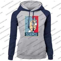 Science Rick And Morty Funny Print Women&8217s Hoodie
