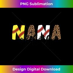 Leopard Nana Of Both Baseball Softball Grandma Mother's Day - Bohemian Sublimation Digital Download - Access the Spectrum of Sublimation Artistry