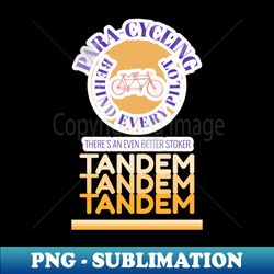 TANDEM CYCLING - Trendy Sublimation Digital Download - Unlock Vibrant Sublimation Designs
